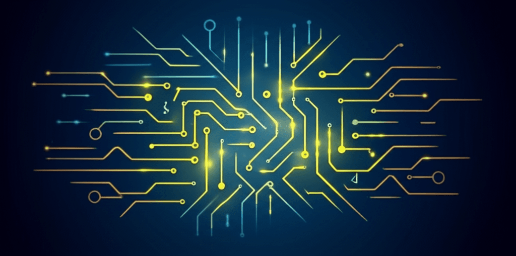 Abstract AI background