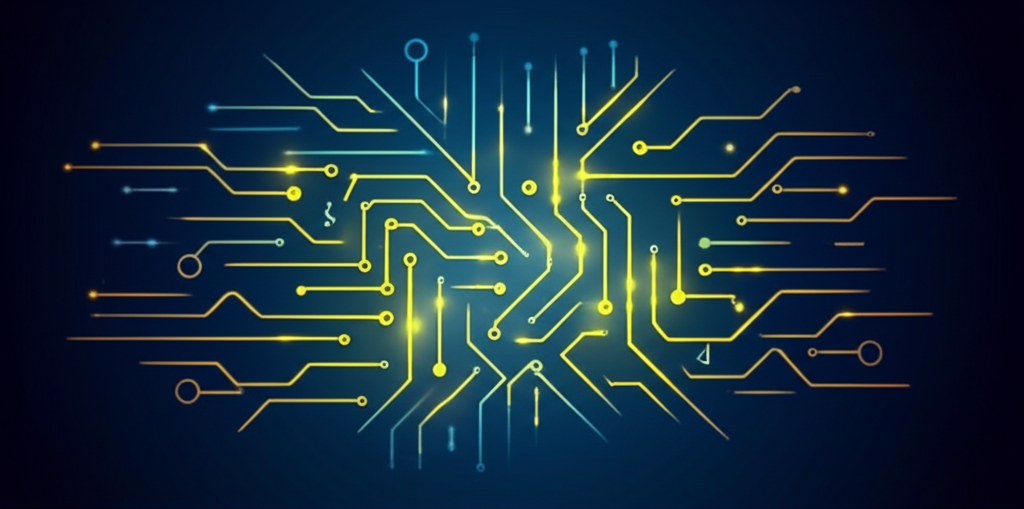 Abstract AI background